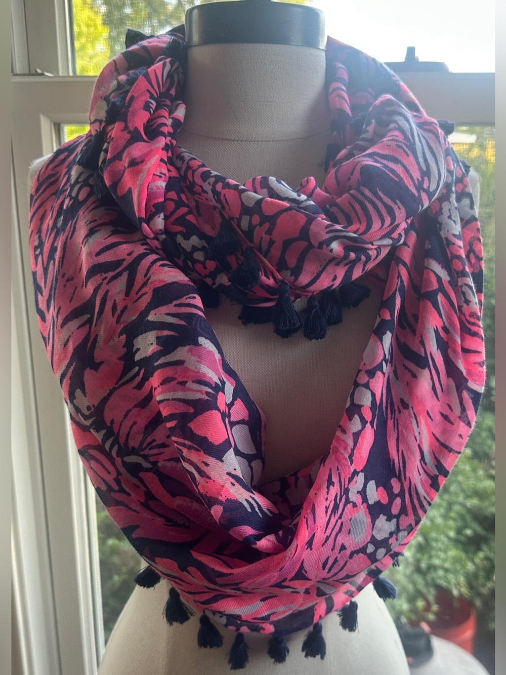 Lilly Pulitzer Resort Infinity Loop Navy A Jungle In Here $68